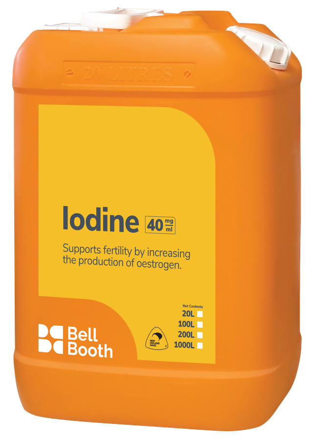 Iodine fertility discount